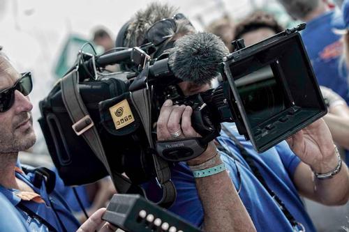 Broadcasters are gearing up for the Volvo Ocean Race. © Paul Todd/Volvo Ocean Race http://www.volvooceanrace.com